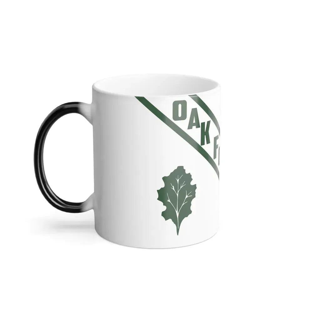 Flag of Oak Forest, Illinois - Color Changing Coffee Mug - Go Mug Yourself