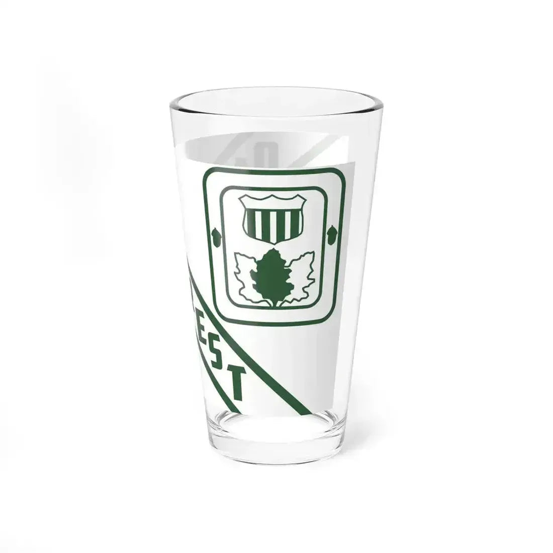 Flag of Oak Forest, Illinois - Pint Glass 16oz - Go Mug Yourself