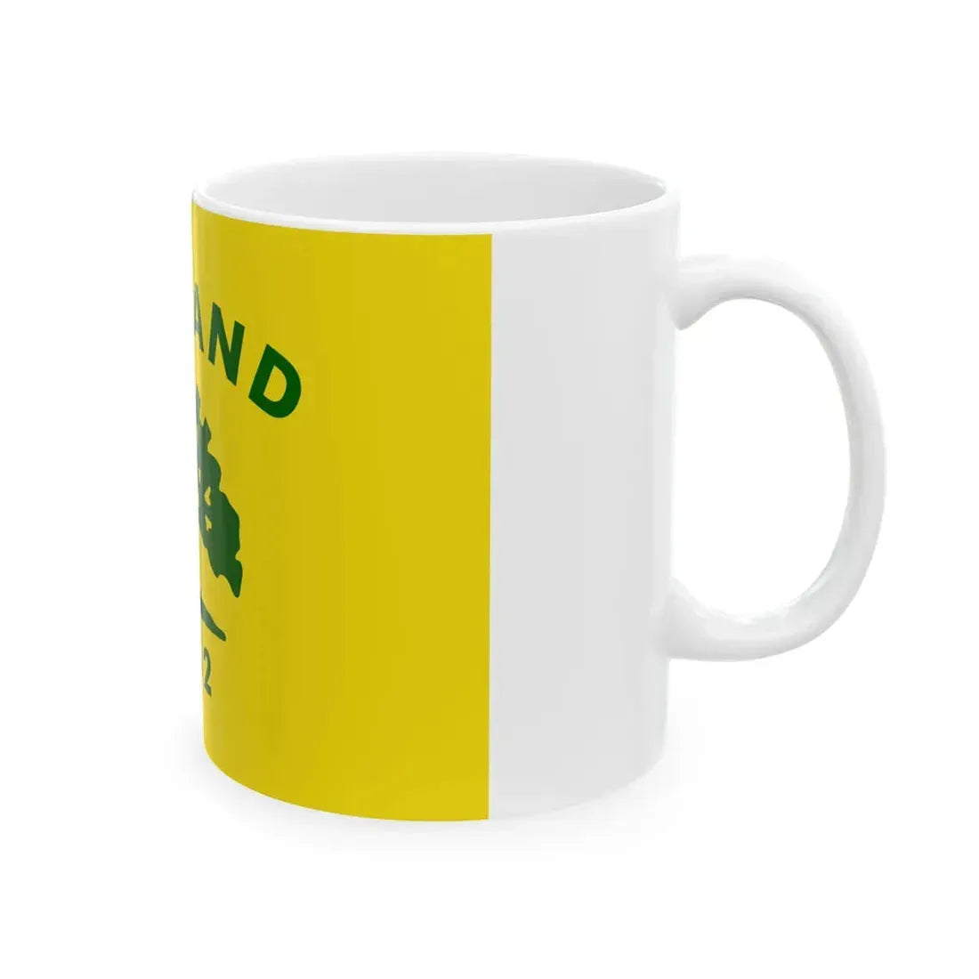 Flag of Oakland California (United States) White Coffee Mug - Go Mug Yourself