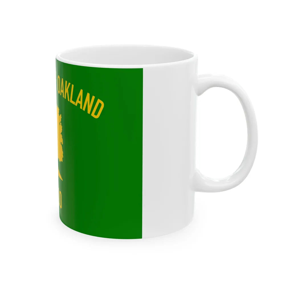 Flag of Oakland County Michigan (United States) White Coffee Mug - Go Mug Yourself