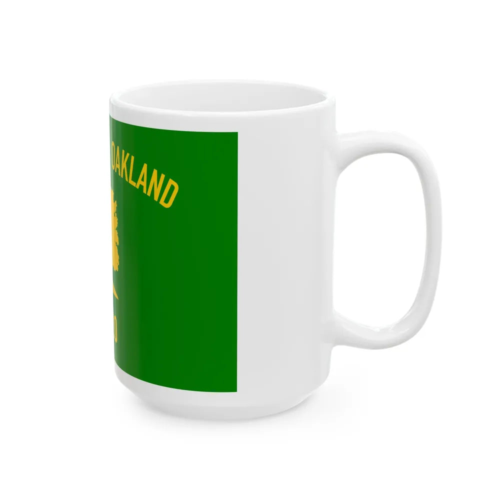 Flag of Oakland County Michigan (United States) White Coffee Mug - Go Mug Yourself