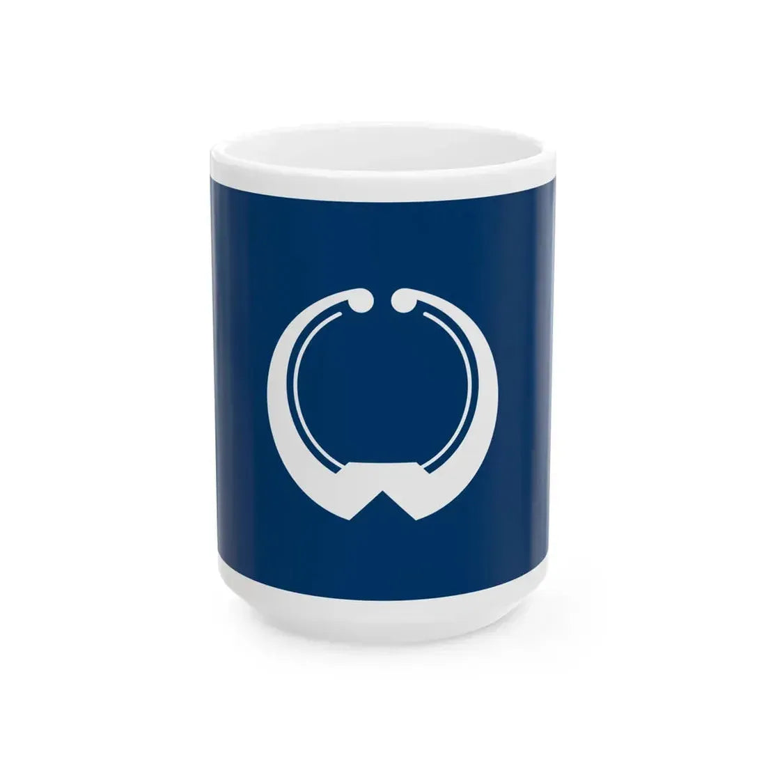 Flag of Oamashirasato Chiba (Japan) White Coffee Mug 15oz - Go Mug Yourself