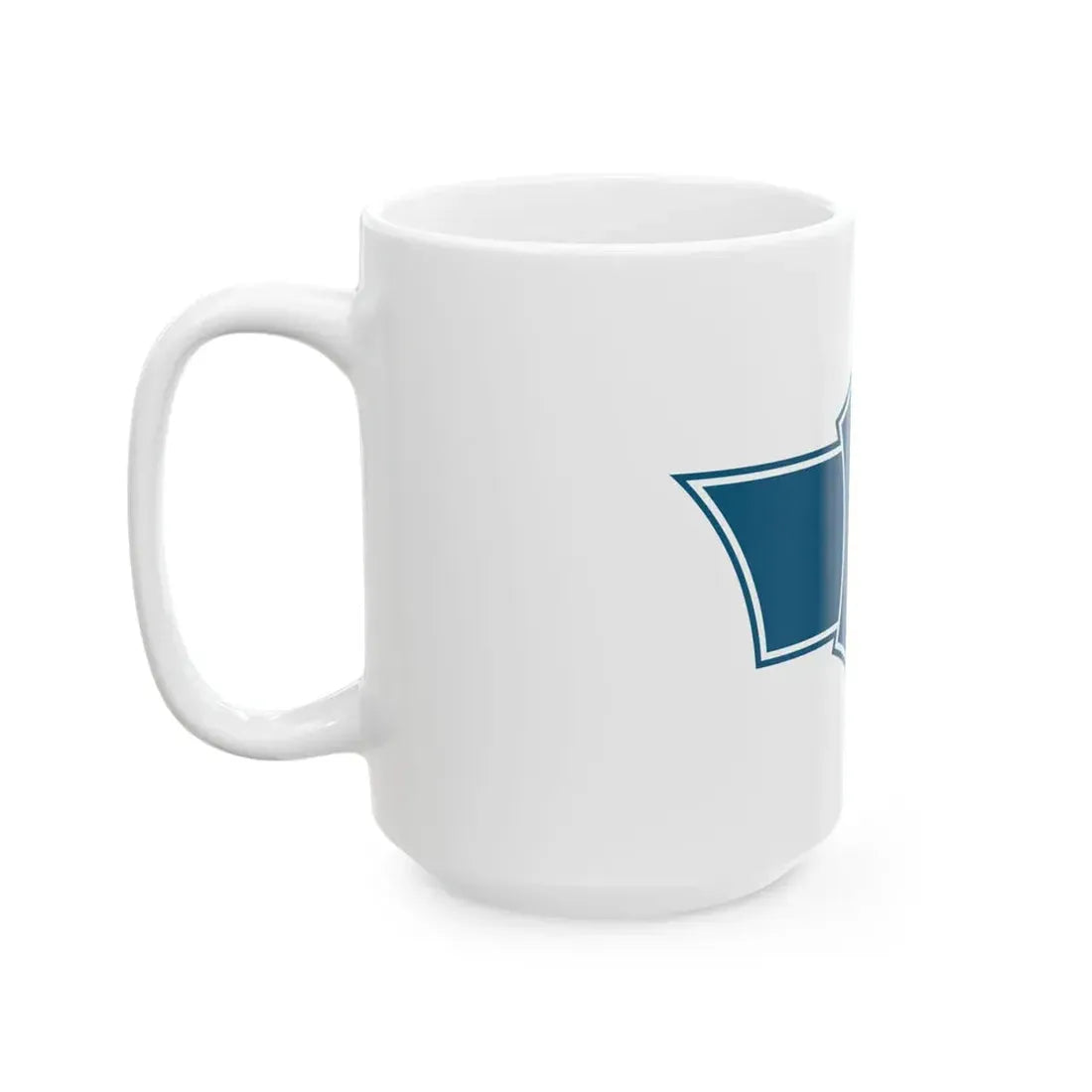 Flag of Obama Fukui Deep blue variant (Japan) White Coffee Mug - Go Mug Yourself