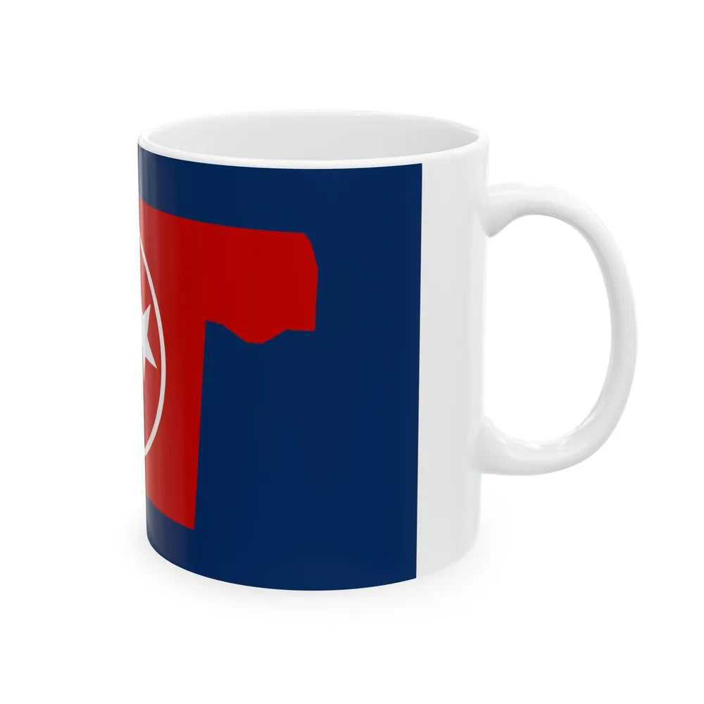 Flag of Obion County Tennessee (United States) White Coffee Mug - Go Mug Yourself