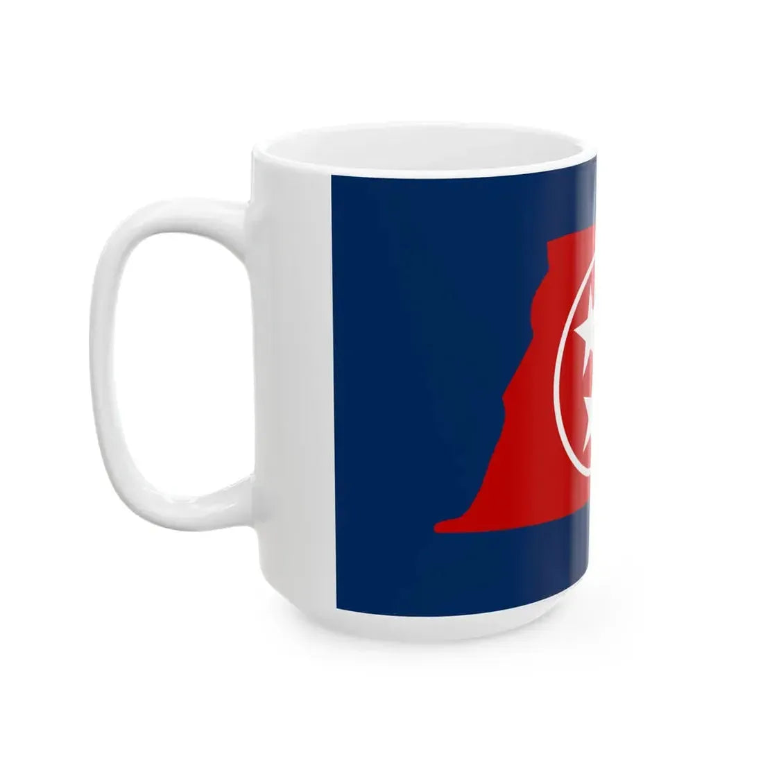 Flag of Obion County Tennessee (United States) White Coffee Mug - Go Mug Yourself