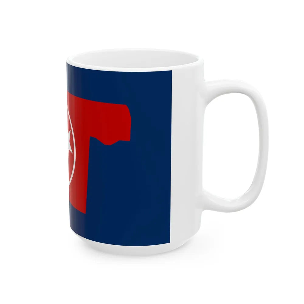 Flag of Obion County Tennessee (United States) White Coffee Mug - Go Mug Yourself