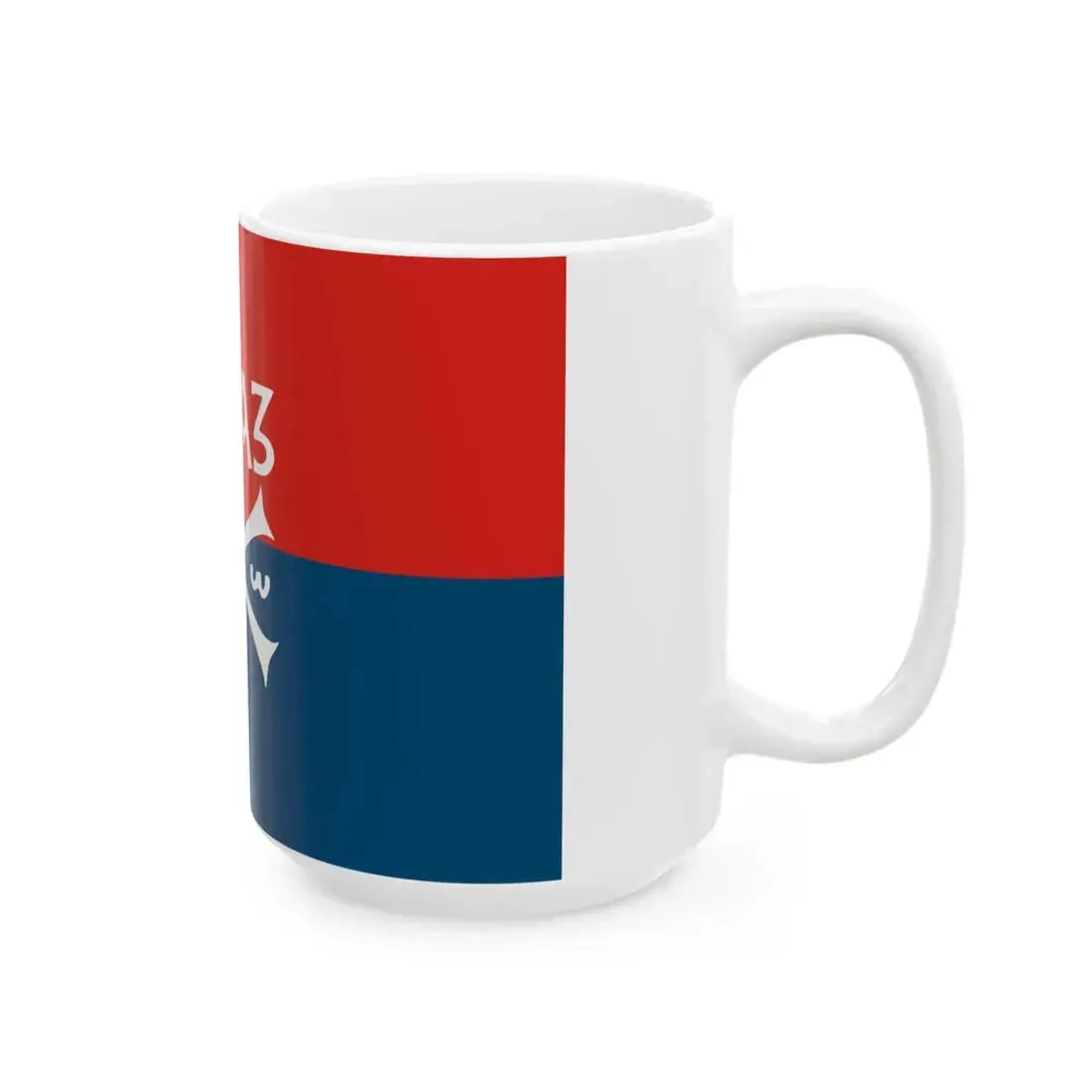Flag of Obraz (Serbia) White Coffee Mug - Go Mug Yourself
