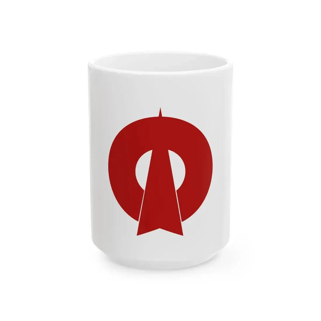 Flag of Oda Shimane (Japan) White Coffee Mug 15oz - Go Mug Yourself
