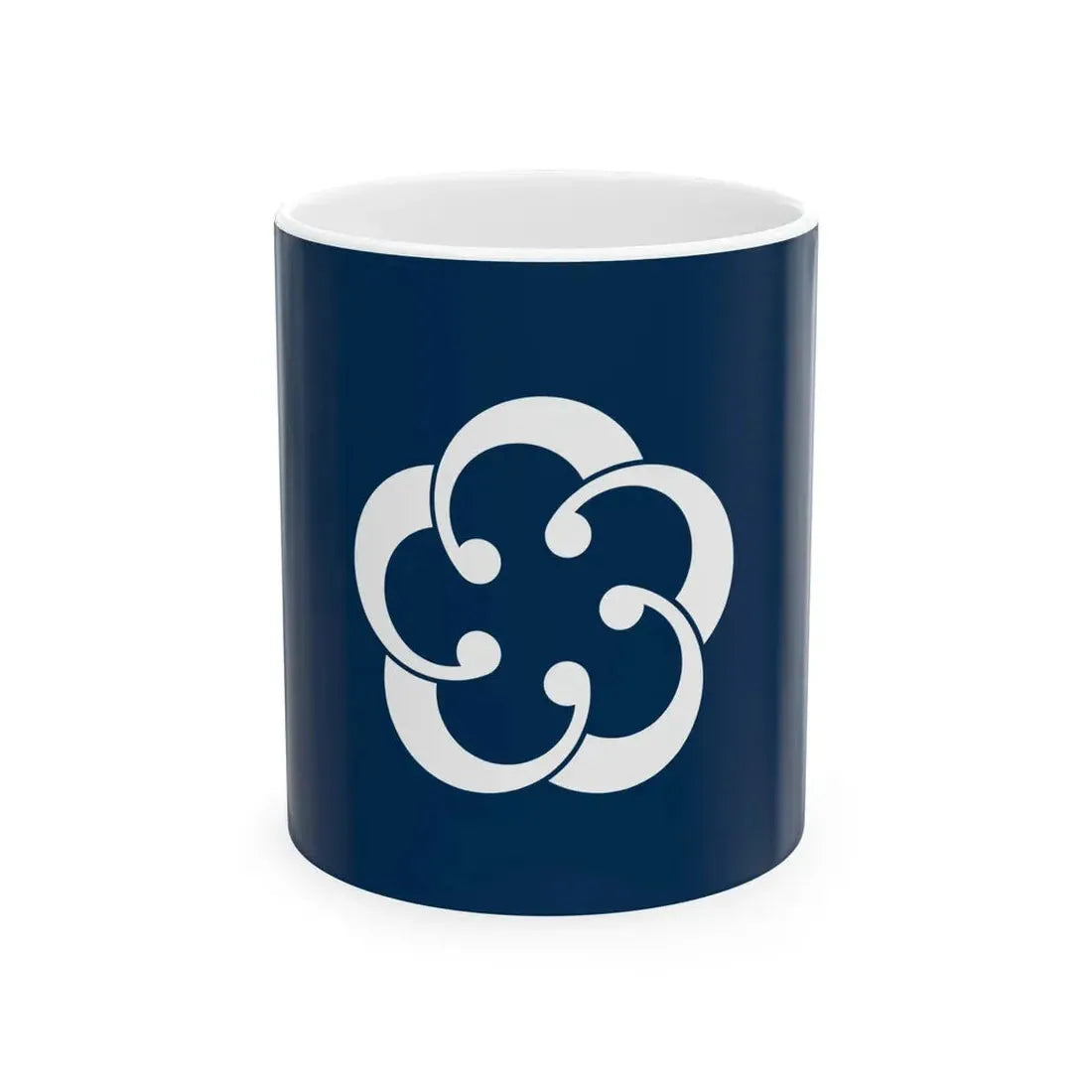 Flag of Odawara Kanagawa (Japan) White Coffee Mug 11oz - Go Mug Yourself