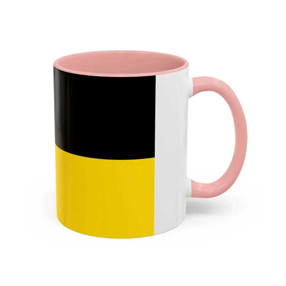 Flag of Odenwaldkreis Germany - Accent Coffee Mug - Go Mug Yourself
