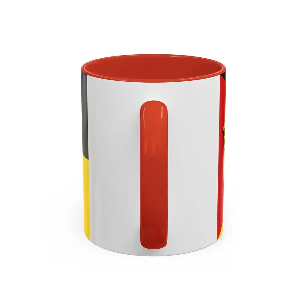 Flag of Odenwaldkreis Germany - Accent Coffee Mug - Go Mug Yourself