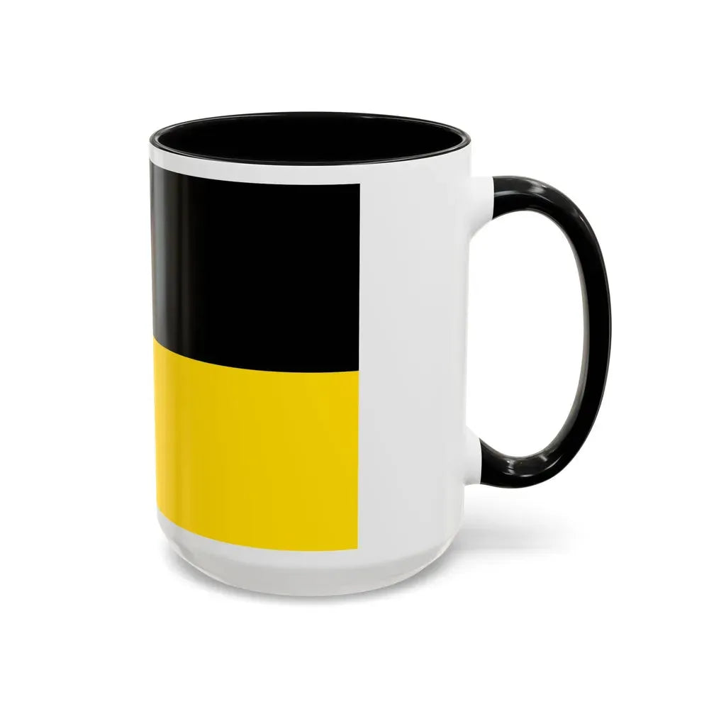 Flag of Odenwaldkreis Germany - Accent Coffee Mug - Go Mug Yourself