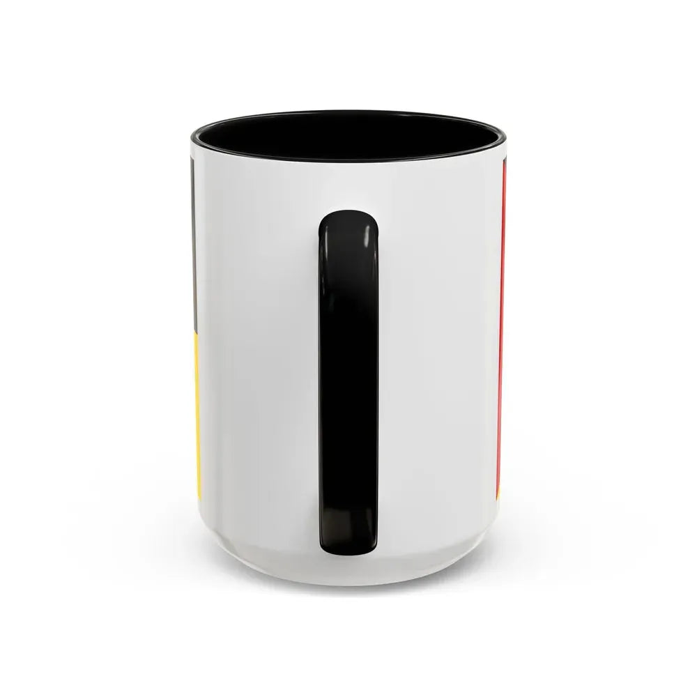 Flag of Odenwaldkreis Germany - Accent Coffee Mug - Go Mug Yourself
