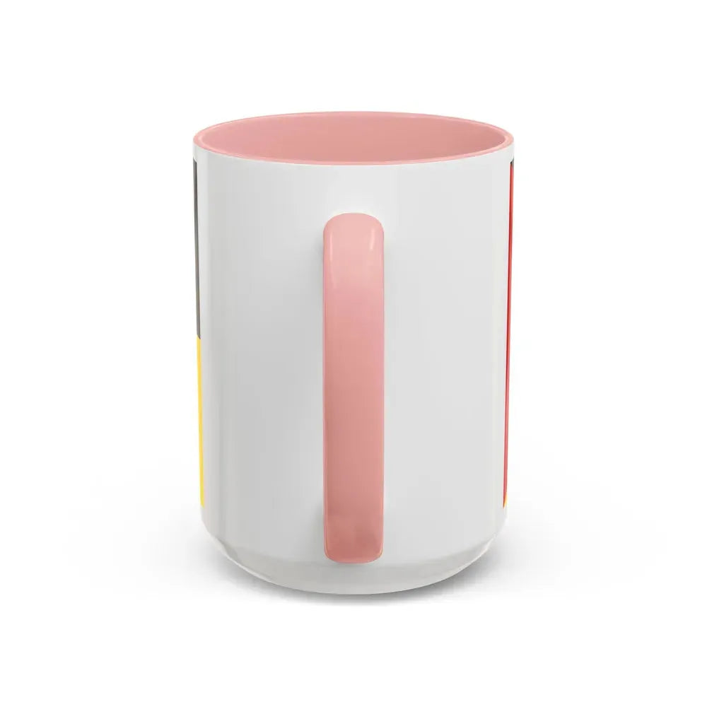 Flag of Odenwaldkreis Germany - Accent Coffee Mug - Go Mug Yourself