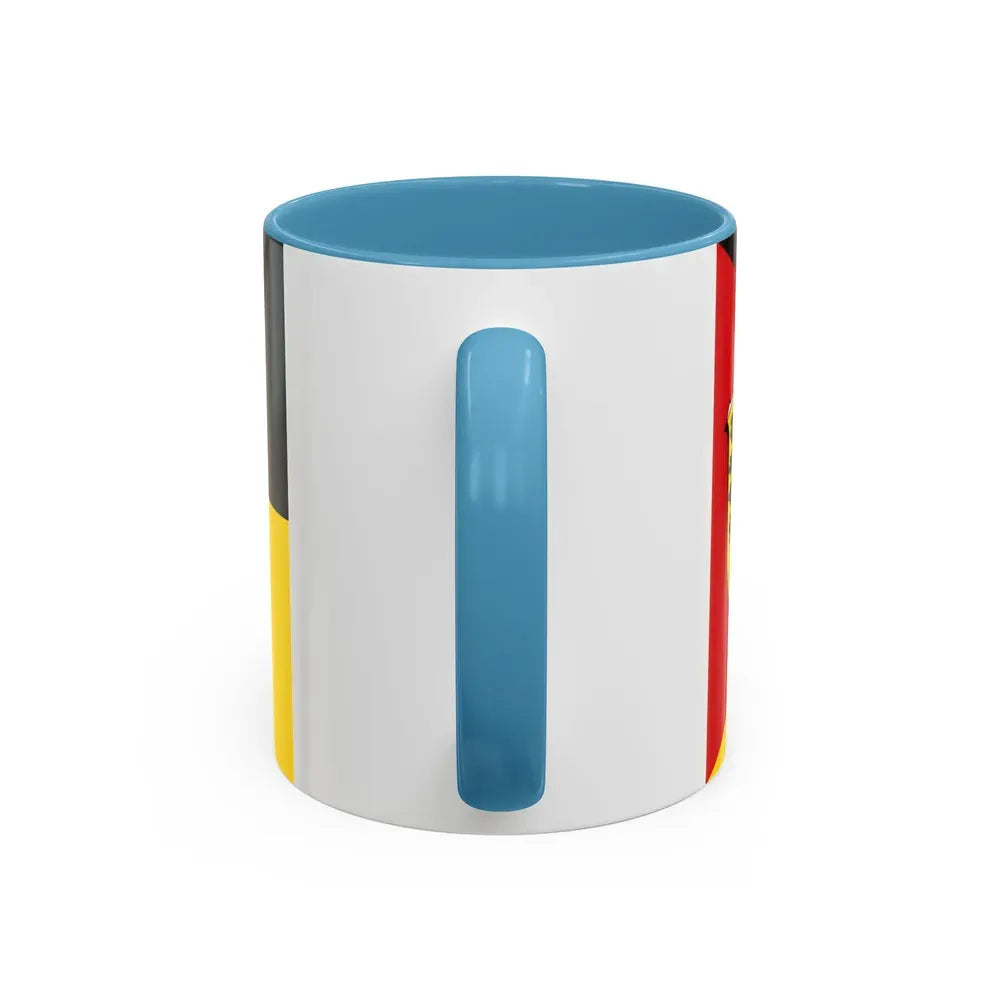 Flag of Odenwaldkreis Germany - Accent Coffee Mug - Go Mug Yourself