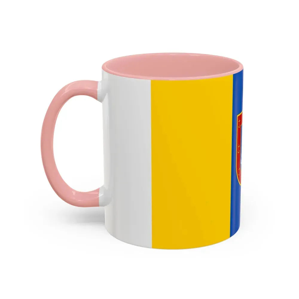 Flag of Odessa Oblast Ukraine - Accent Coffee Mug - Go Mug Yourself