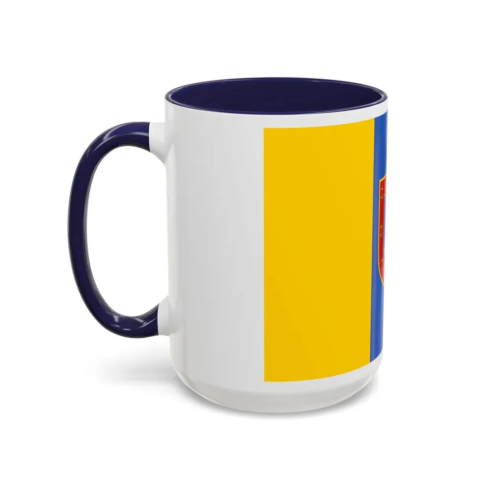 Flag of Odessa Oblast Ukraine - Accent Coffee Mug - Go Mug Yourself