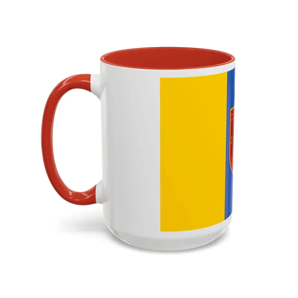Flag of Odessa Oblast Ukraine - Accent Coffee Mug - Go Mug Yourself