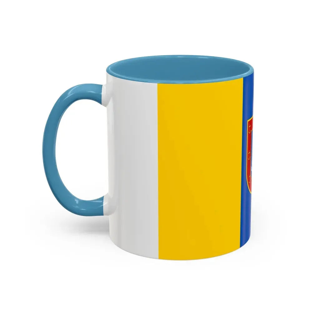 Flag of Odessa Oblast Ukraine - Accent Coffee Mug - Go Mug Yourself