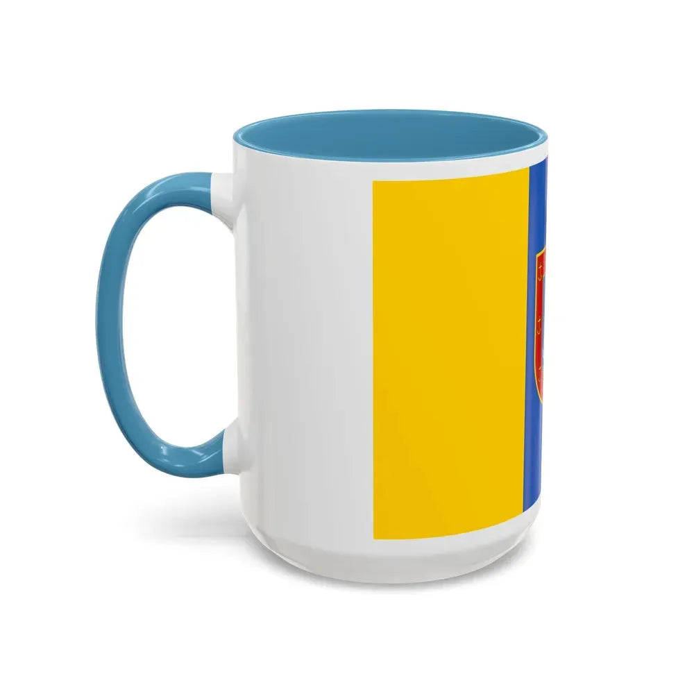 Flag of Odessa Oblast Ukraine - Accent Coffee Mug - Go Mug Yourself