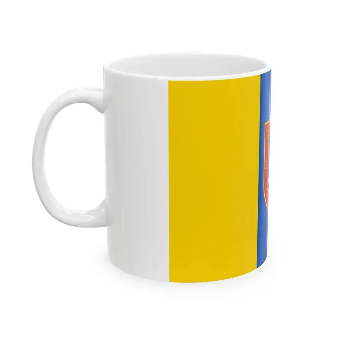 Flag of Odessa Oblast Ukraine - White Coffee Mug - Go Mug Yourself