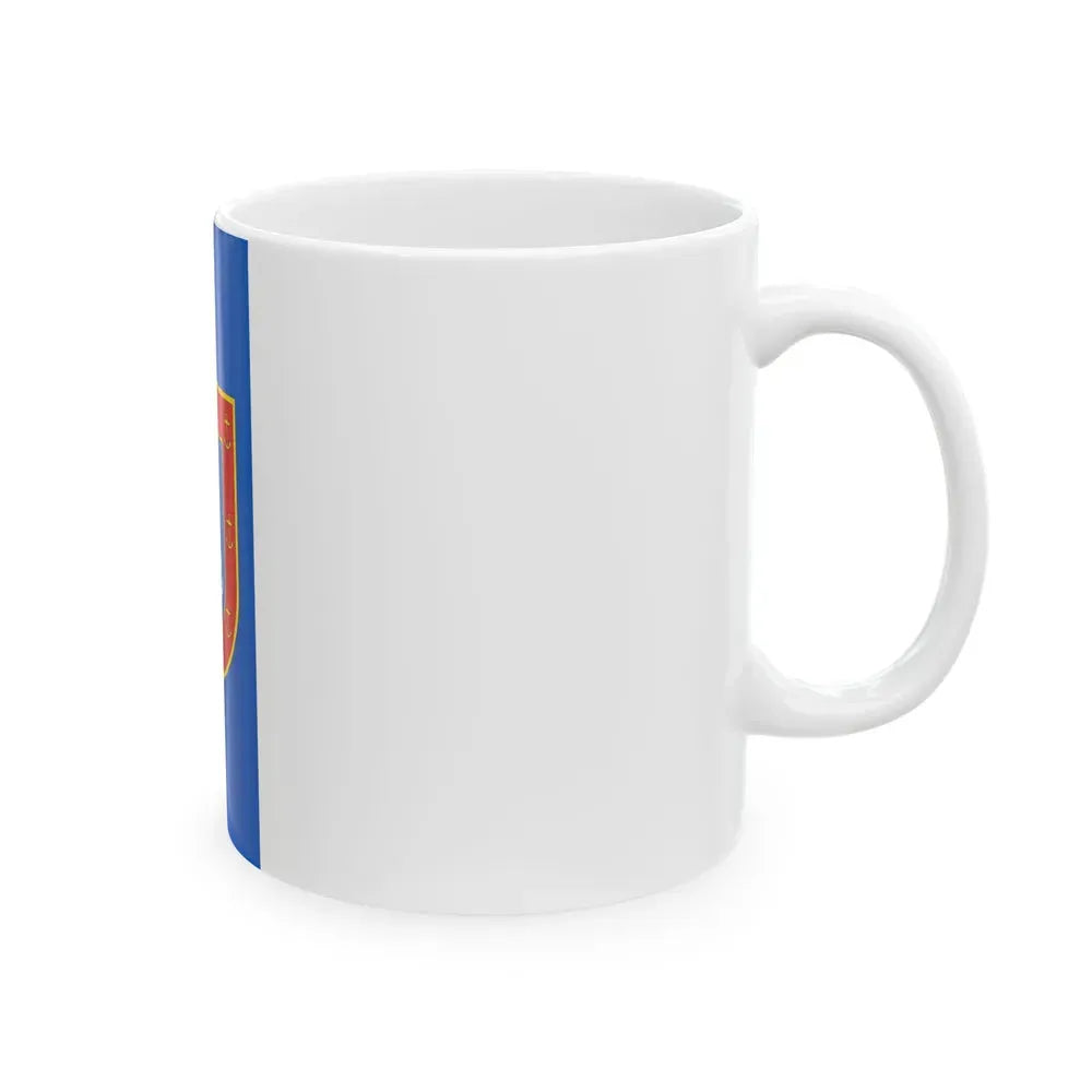 Flag of Odessa Oblast Ukraine - White Coffee Mug - Go Mug Yourself