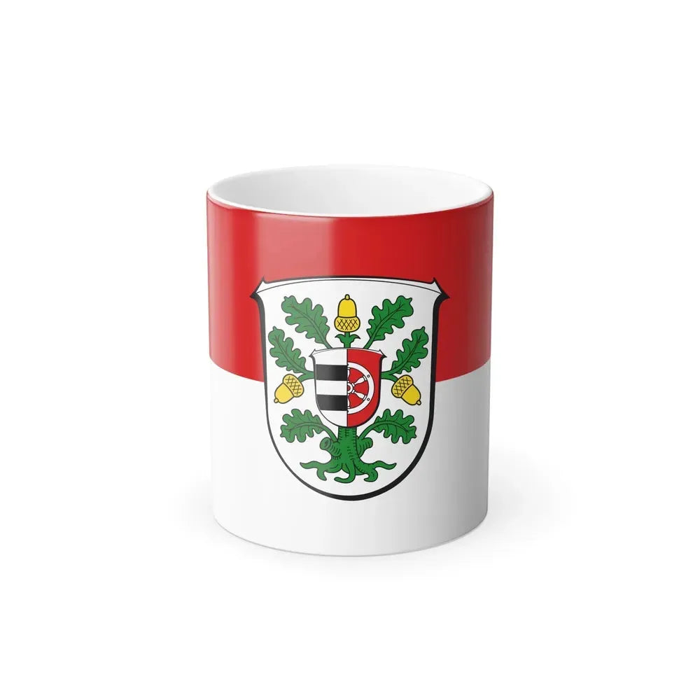 Flag of Offenbach Germany - Color Changing Coffee Mug 11oz - Go Mug Yourself