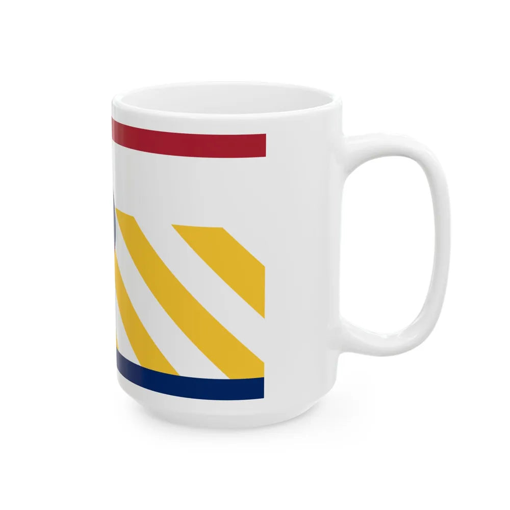 Flag of Ogden Utah 2000-2023 (United States) White Coffee Mug - Go Mug Yourself