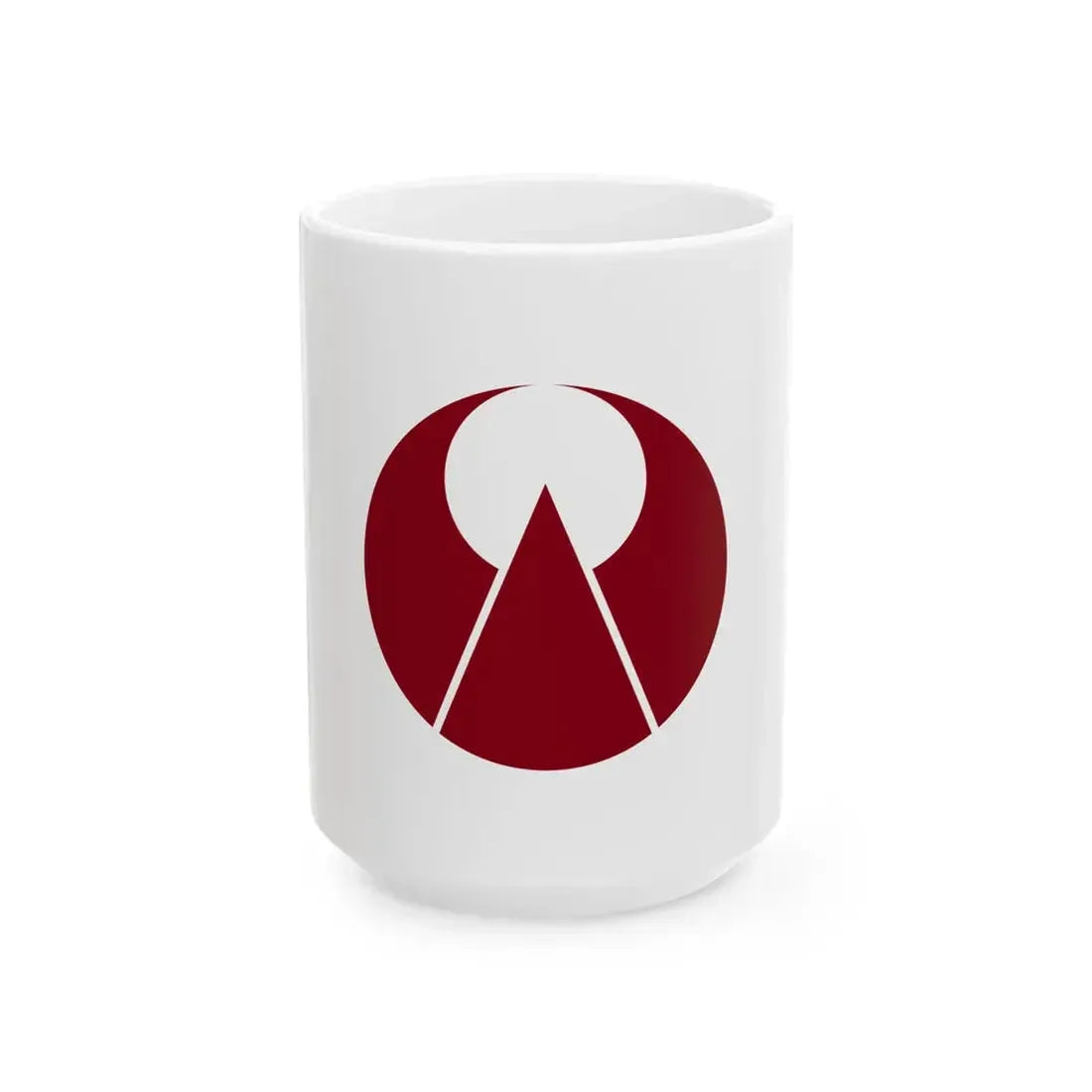 Flag of Ogori Fukuoka (Japan) White Coffee Mug 15oz - Go Mug Yourself