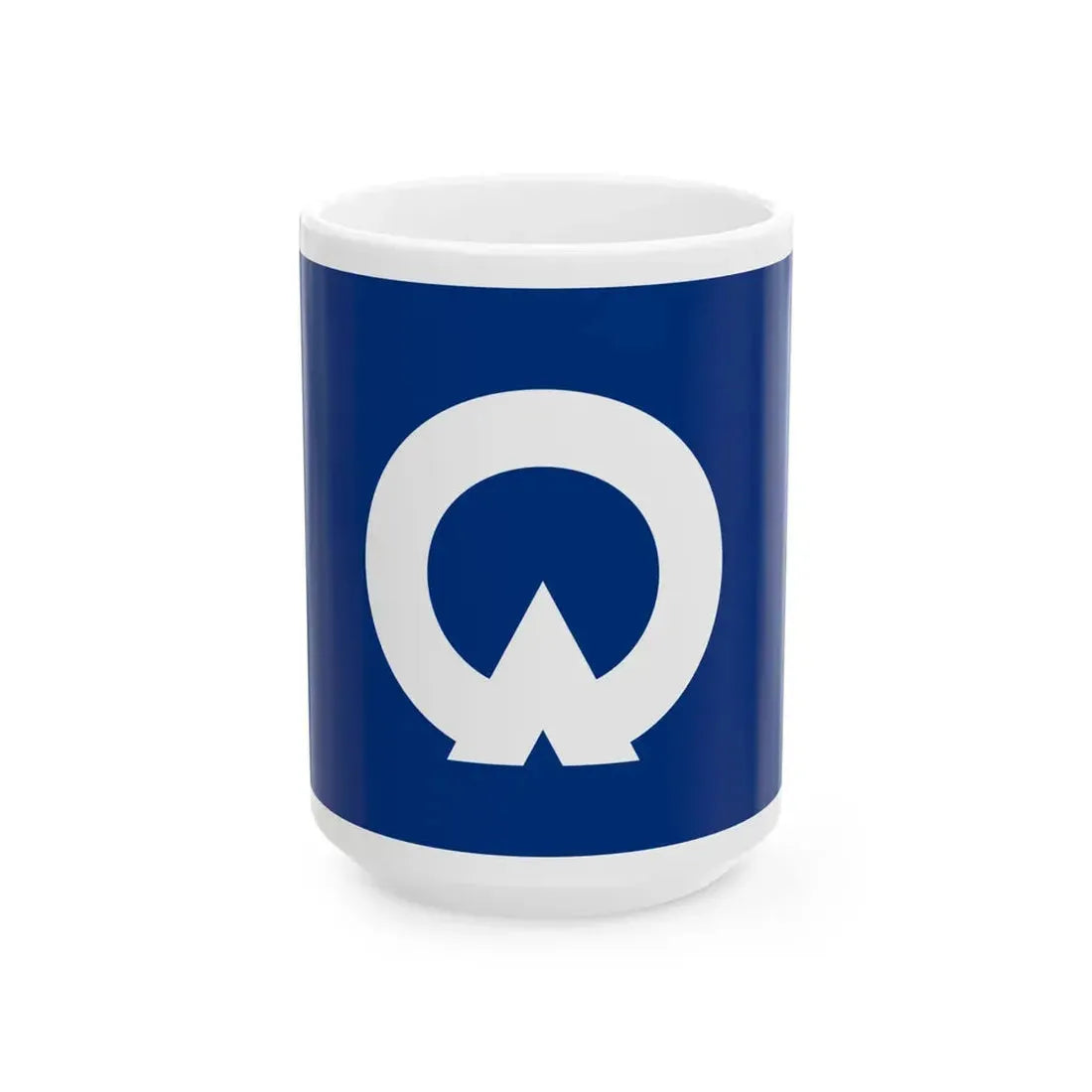 Flag of Oguchi Aichi (Japan) White Coffee Mug 15oz - Go Mug Yourself