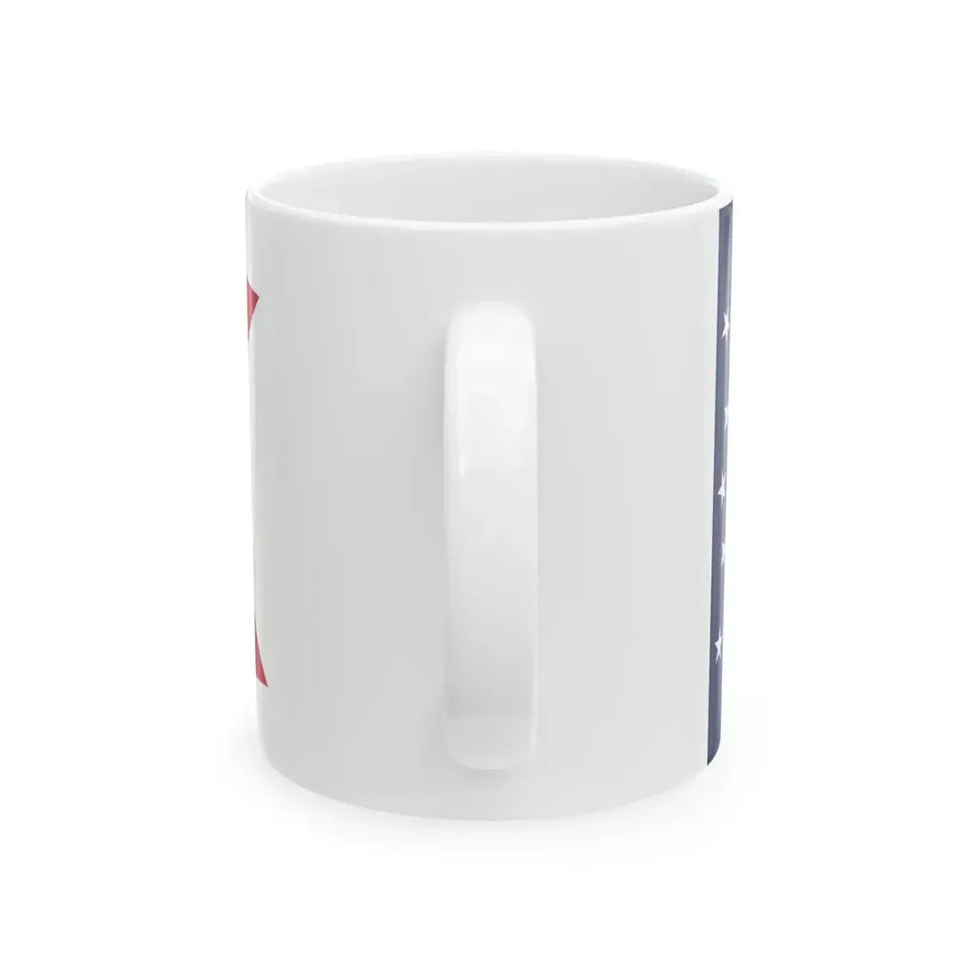 Flag of Ohio 3-2 (United States) White Coffee Mug - Go Mug Yourself