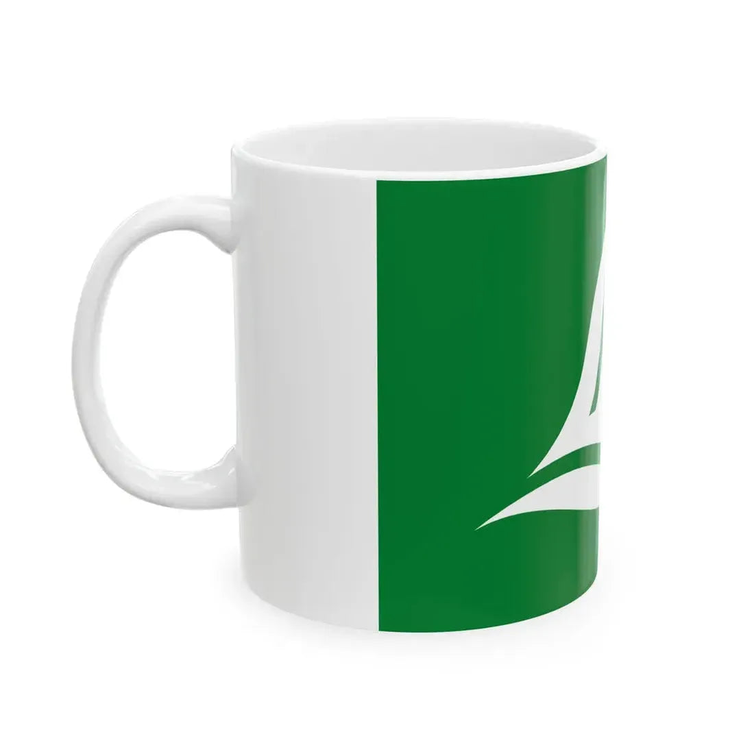 Flag of Oigawa Shizuoka 1978-2008 (Japan) White Coffee Mug - Go Mug Yourself
