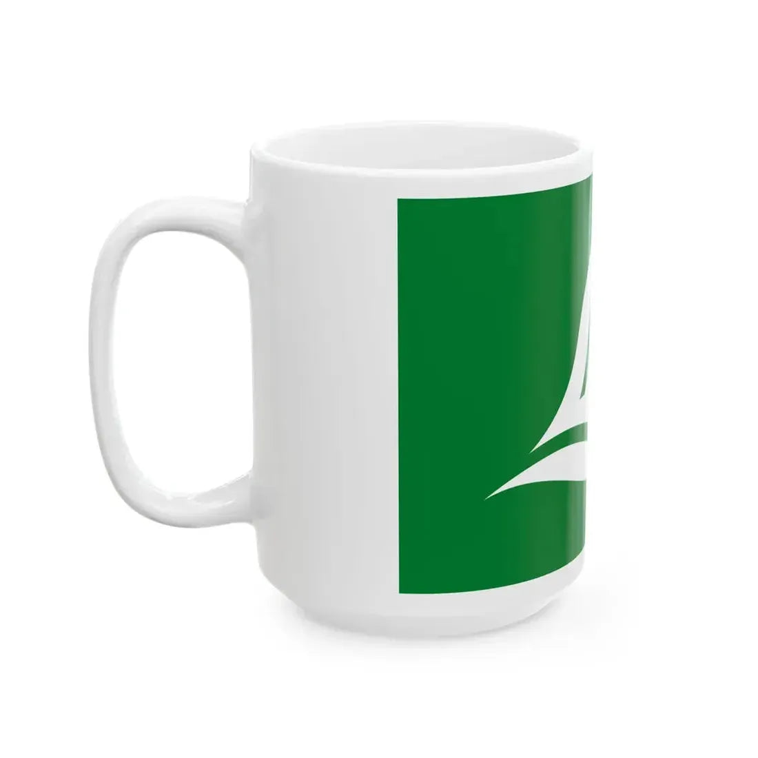 Flag of Oigawa Shizuoka 1978-2008 (Japan) White Coffee Mug - Go Mug Yourself
