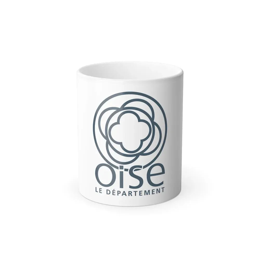 Flag of Oise France - Color Changing Coffee Mug 11oz - Go Mug Yourself