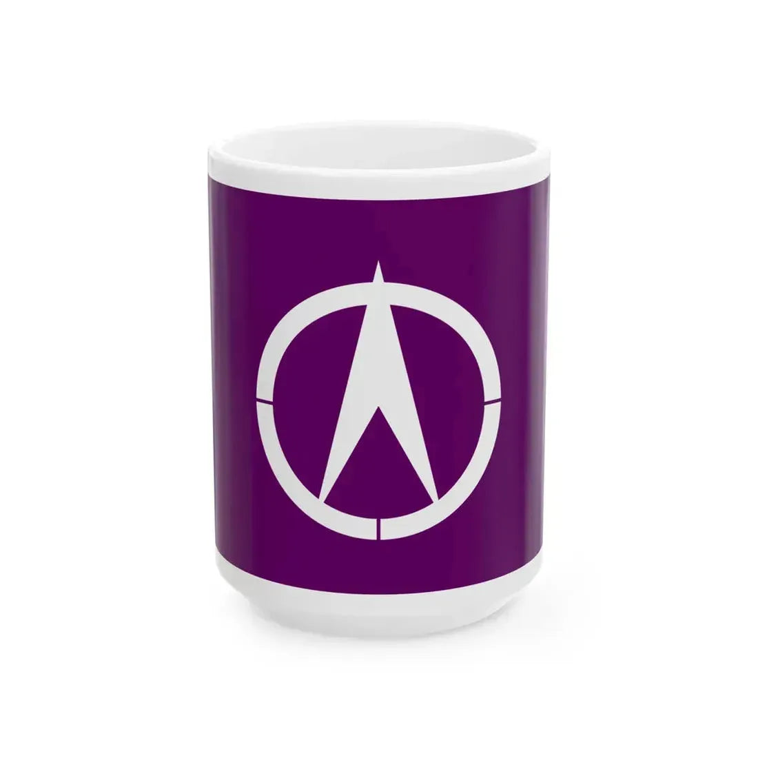 Flag of Oizumi Gunma (Japan) White Coffee Mug 15oz - Go Mug Yourself