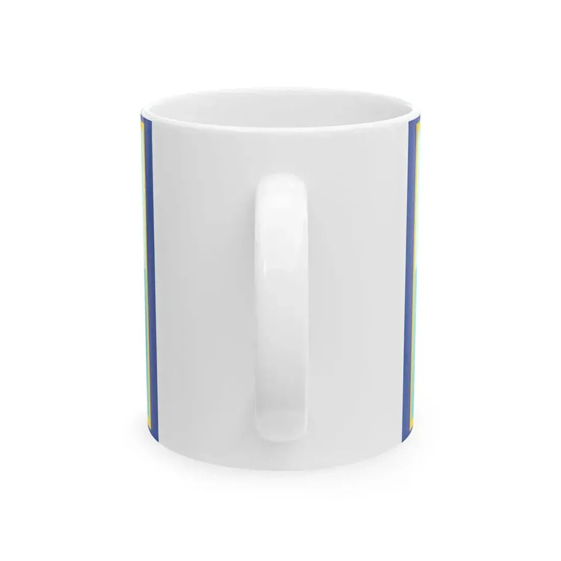 Flag of Okaloosa County Florida (United States) White Coffee Mug - Go Mug Yourself