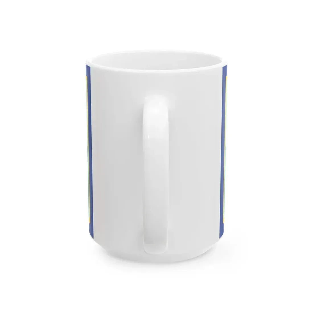 Flag of Okaloosa County Florida (United States) White Coffee Mug - Go Mug Yourself