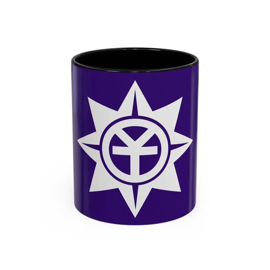 Flag of Okayama Okayama Japan - Accent Coffee Mug 11oz Black - Go Mug Yourself
