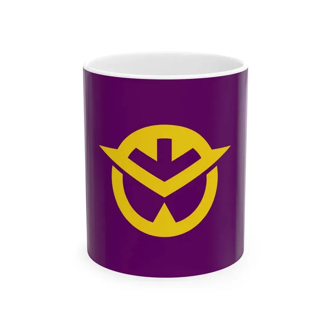 Flag of Okayama Prefecture Japan - White Coffee Mug 11oz - Go Mug Yourself