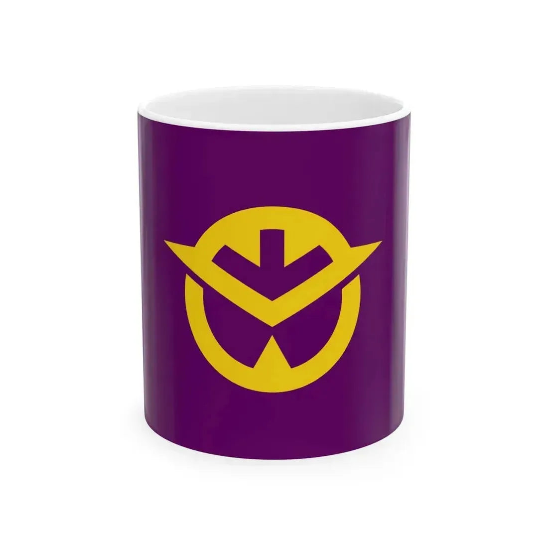 Flag of Okayama Prefecture Japan - White Coffee Mug 11oz - Go Mug Yourself