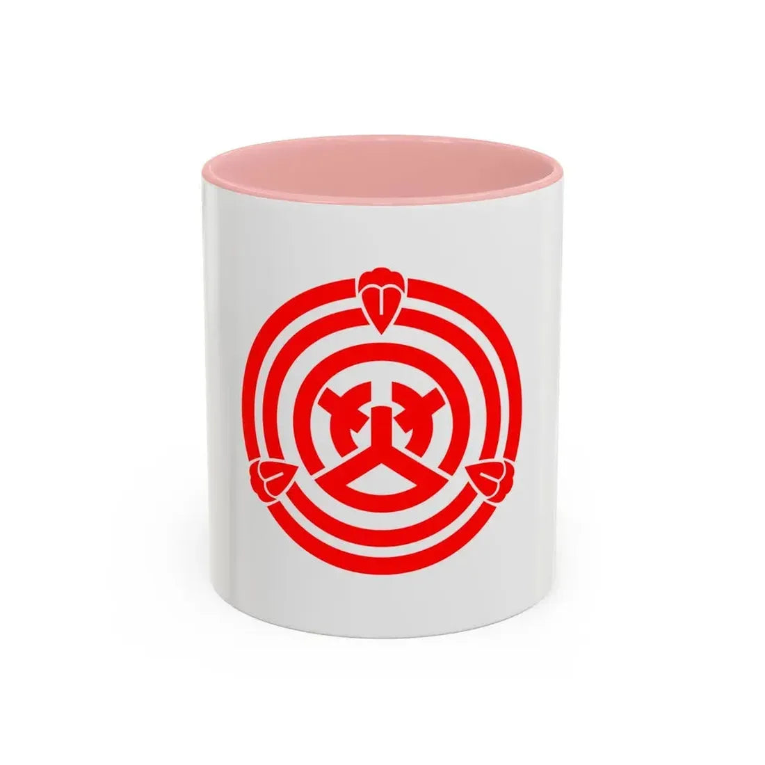 Flag of Okazaki Aichi Japan - Accent Coffee Mug 11oz Pink - Go Mug Yourself