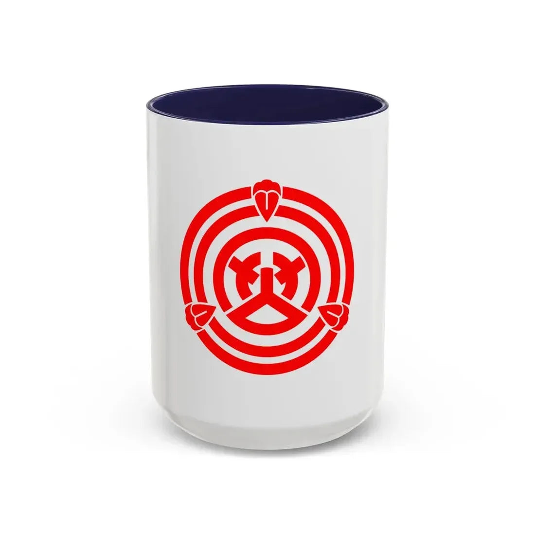 Flag of Okazaki Aichi Japan - Accent Coffee Mug 15oz Navy - Go Mug Yourself