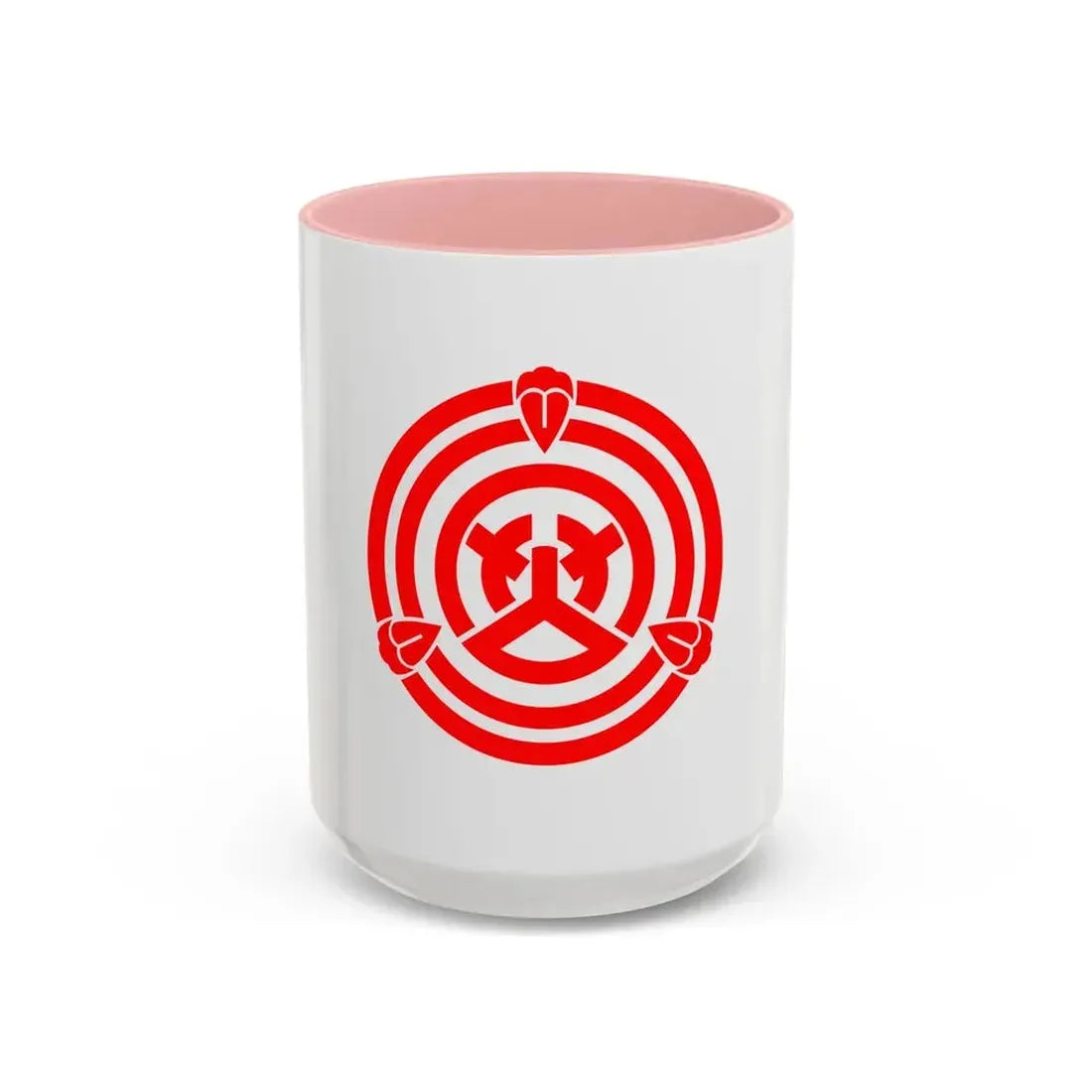 Flag of Okazaki Aichi Japan - Accent Coffee Mug 15oz Pink - Go Mug Yourself