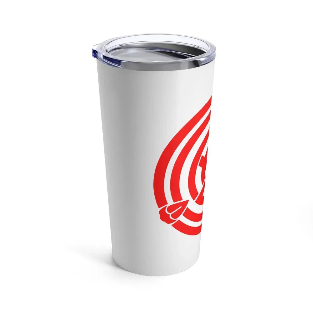 Flag of Okazaki Aichi Japan - Tumbler 20oz - Go Mug Yourself