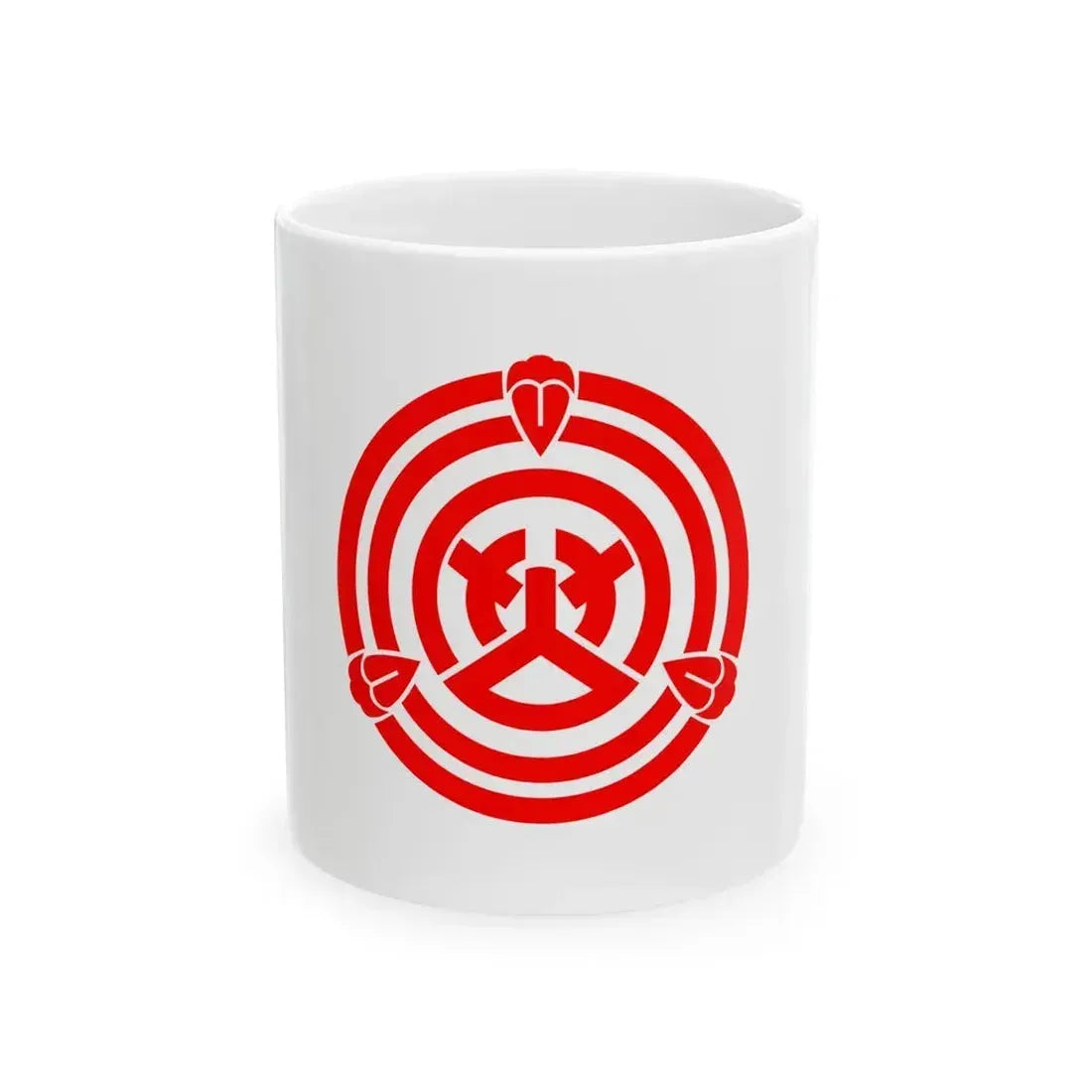 Flag of Okazaki Aichi Japan - White Coffee Mug 11oz - Go Mug Yourself