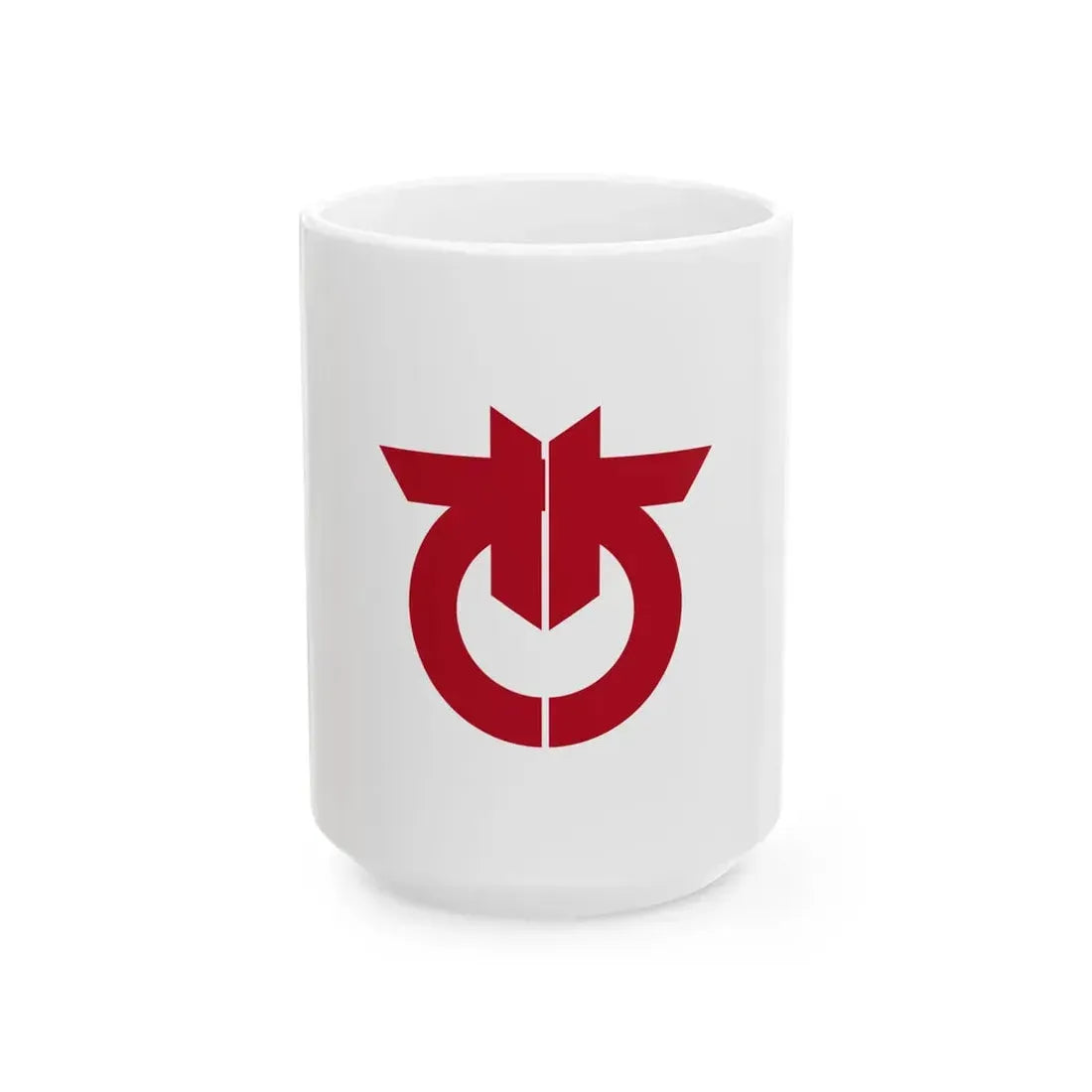 Flag of Okegawa Saitama (Japan) White Coffee Mug 15oz - Go Mug Yourself