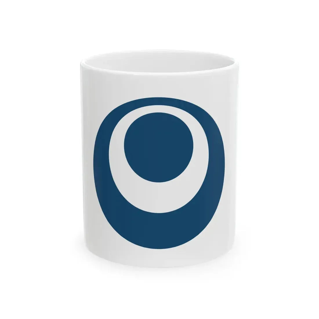 Flag of Okinawa Prefecture 15 May-13 October 1972 (Japan) White Coffee Mug 11oz - Go Mug Yourself