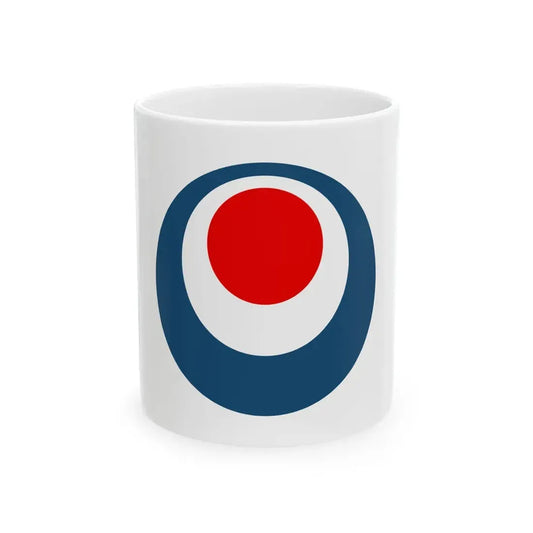 Flag of Okinawa Prefecture 24 April-15 May 1972 (Japan) White Coffee Mug 11oz - Go Mug Yourself