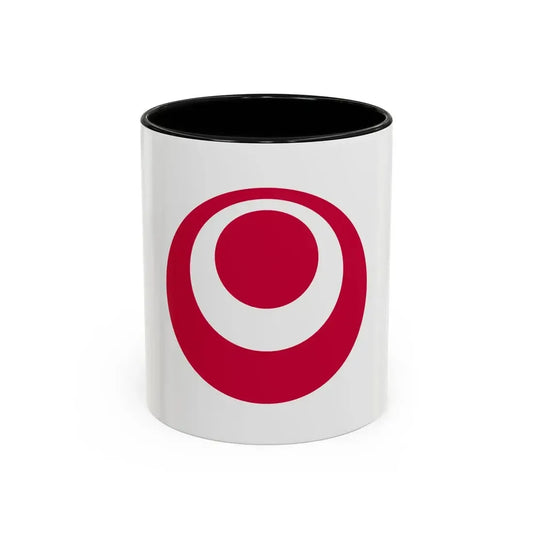 Flag of Okinawa Prefecture Japan - Accent Coffee Mug 11oz Black - Go Mug Yourself