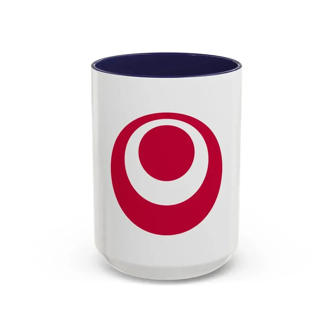 Flag of Okinawa Prefecture Japan - Accent Coffee Mug 15oz Navy - Go Mug Yourself